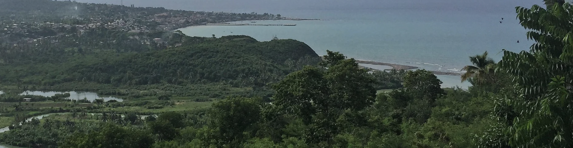 Photograph of coast of Haiti