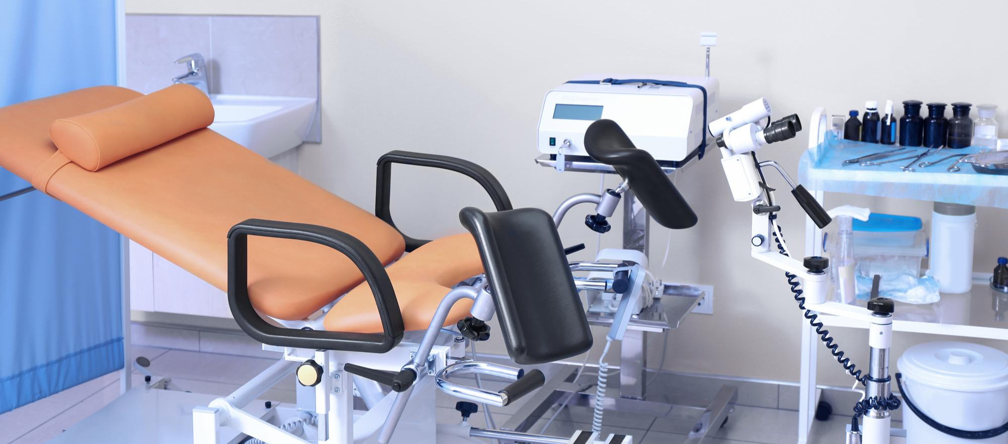 Doctor's office with equipment